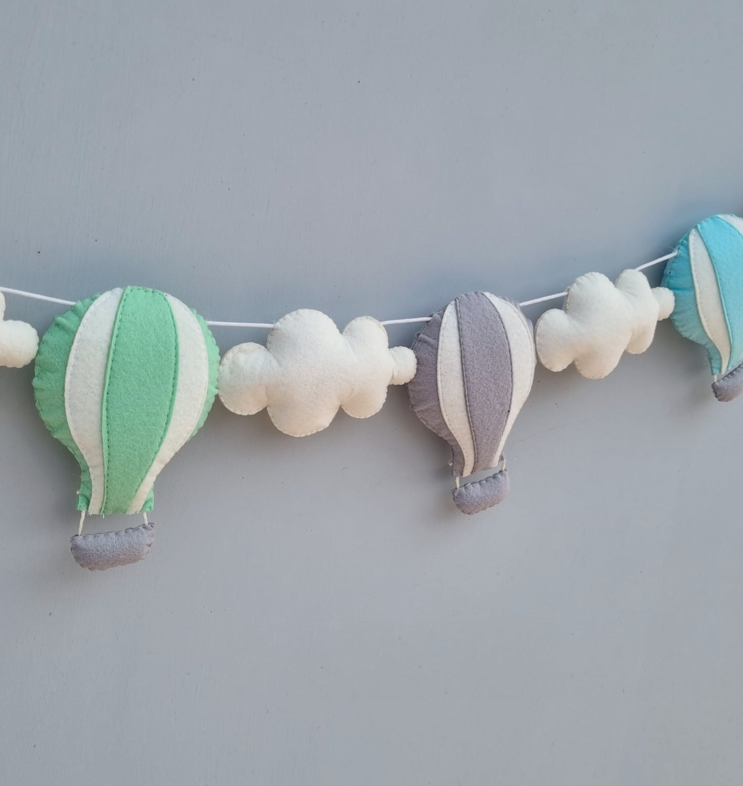 HOT AIR BALLOON FELT BUNTING