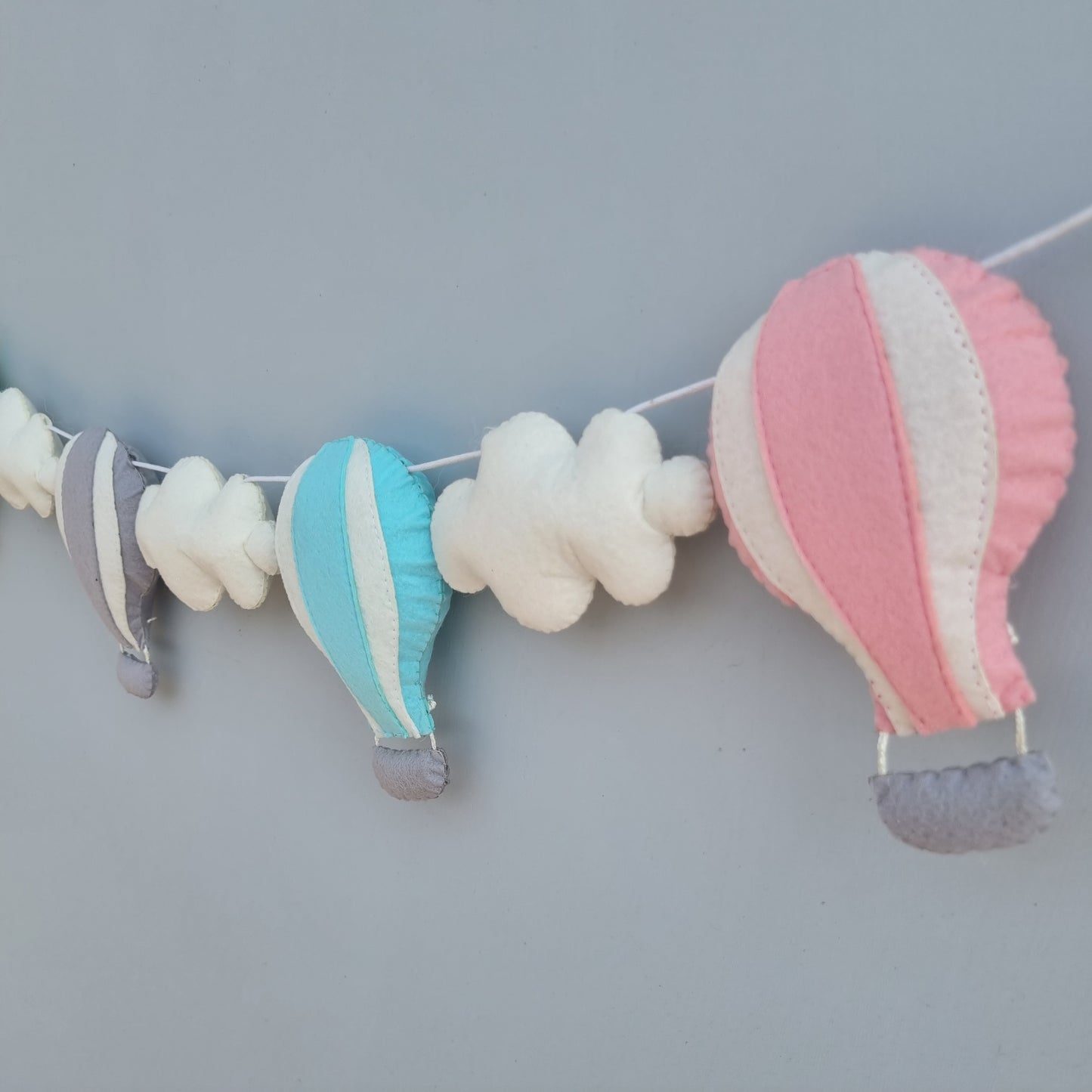 HOT AIR BALLOON FELT BUNTING