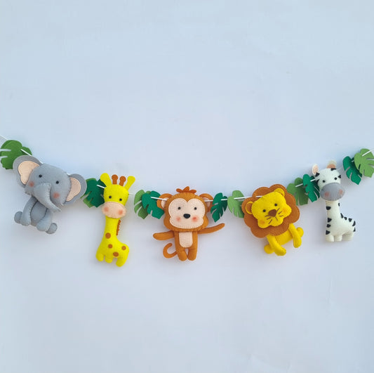 SAFARI FELT GARLAND