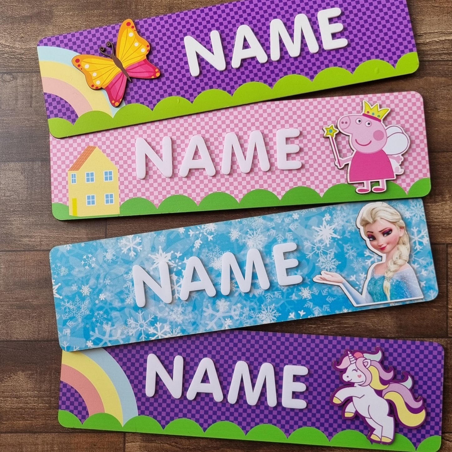 RECTANGULAR NAMEPLATES