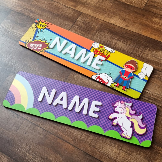 RECTANGULAR NAMEPLATES