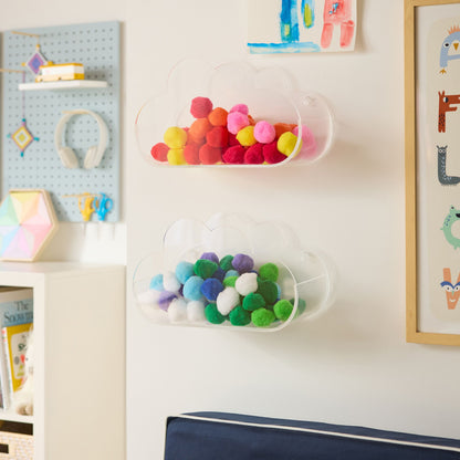 ACRYLIC CLOUD TOYS STORAGE