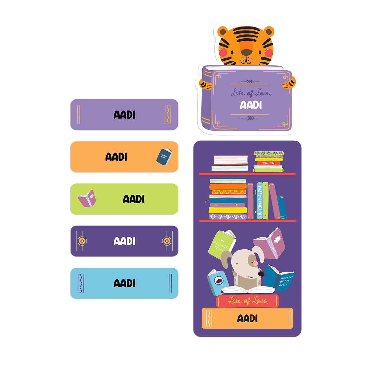 Personalized Name Stickers & Labels for Kids